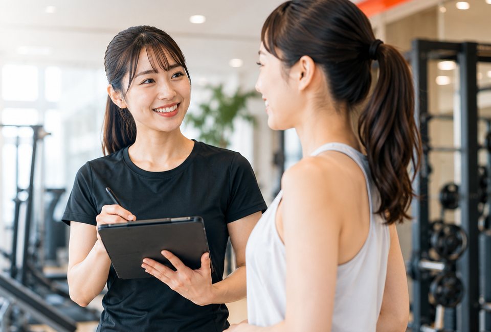 トレーナーに相談する利用者