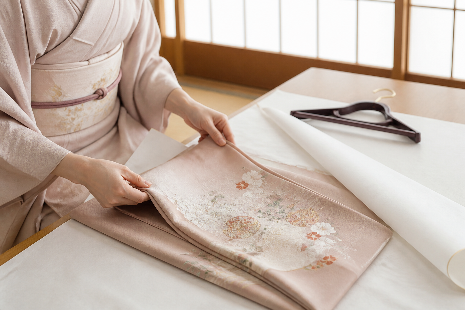 着物のお手入れと保管